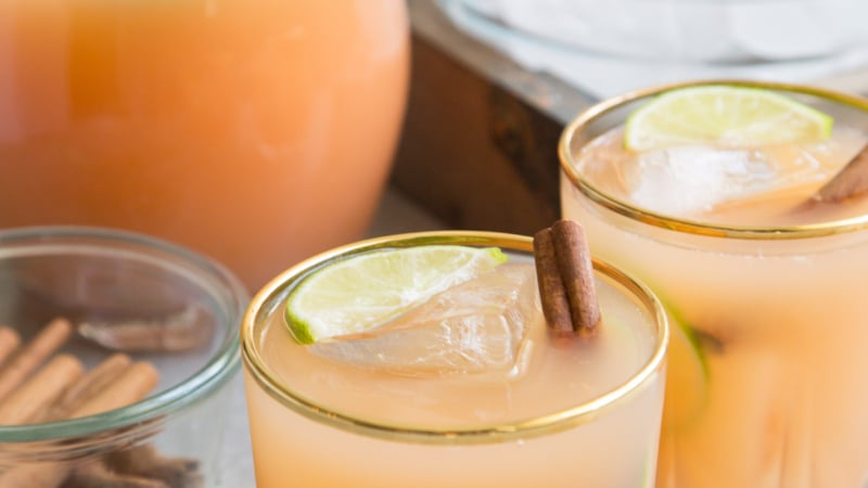 Spiced Vodka Punch
