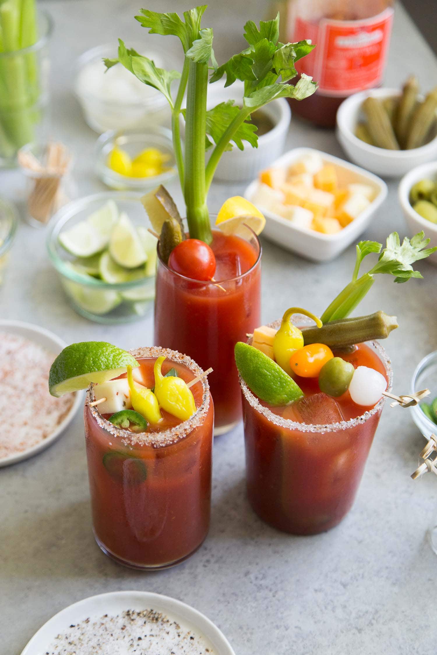 Bloody Mary Cocktails