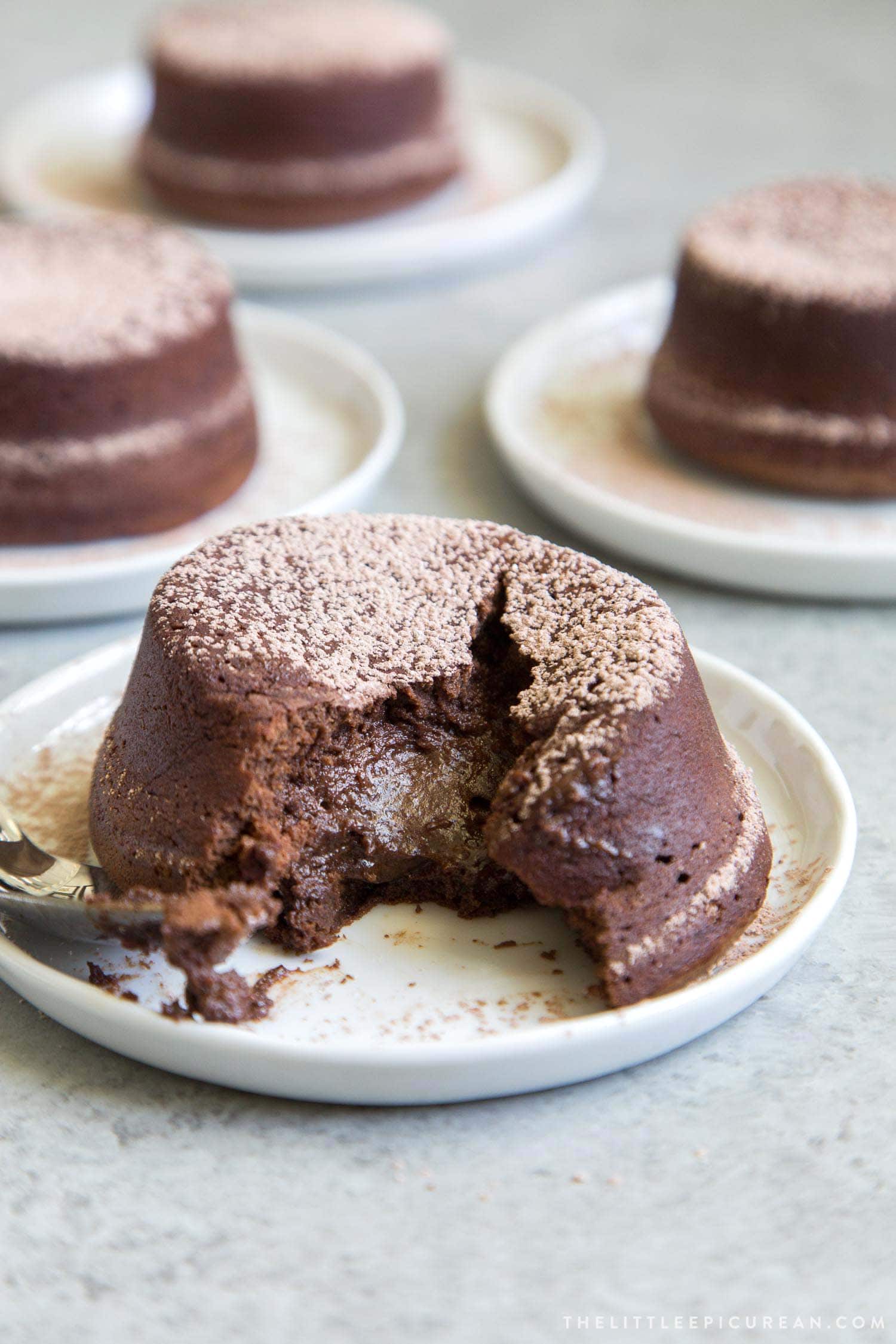 4 Ingredient Lava Cake