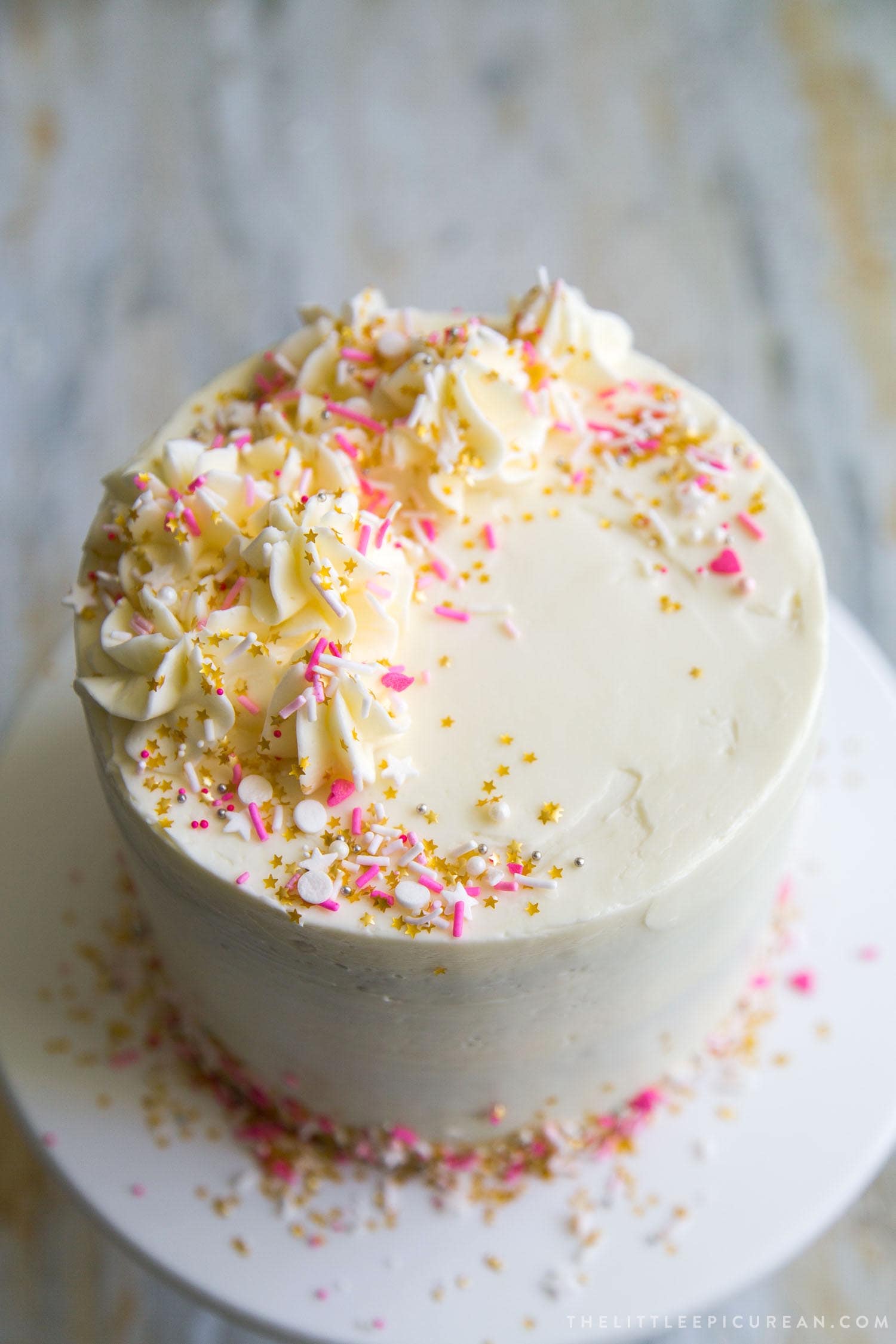 Ginger Grapefruit Layer Cake