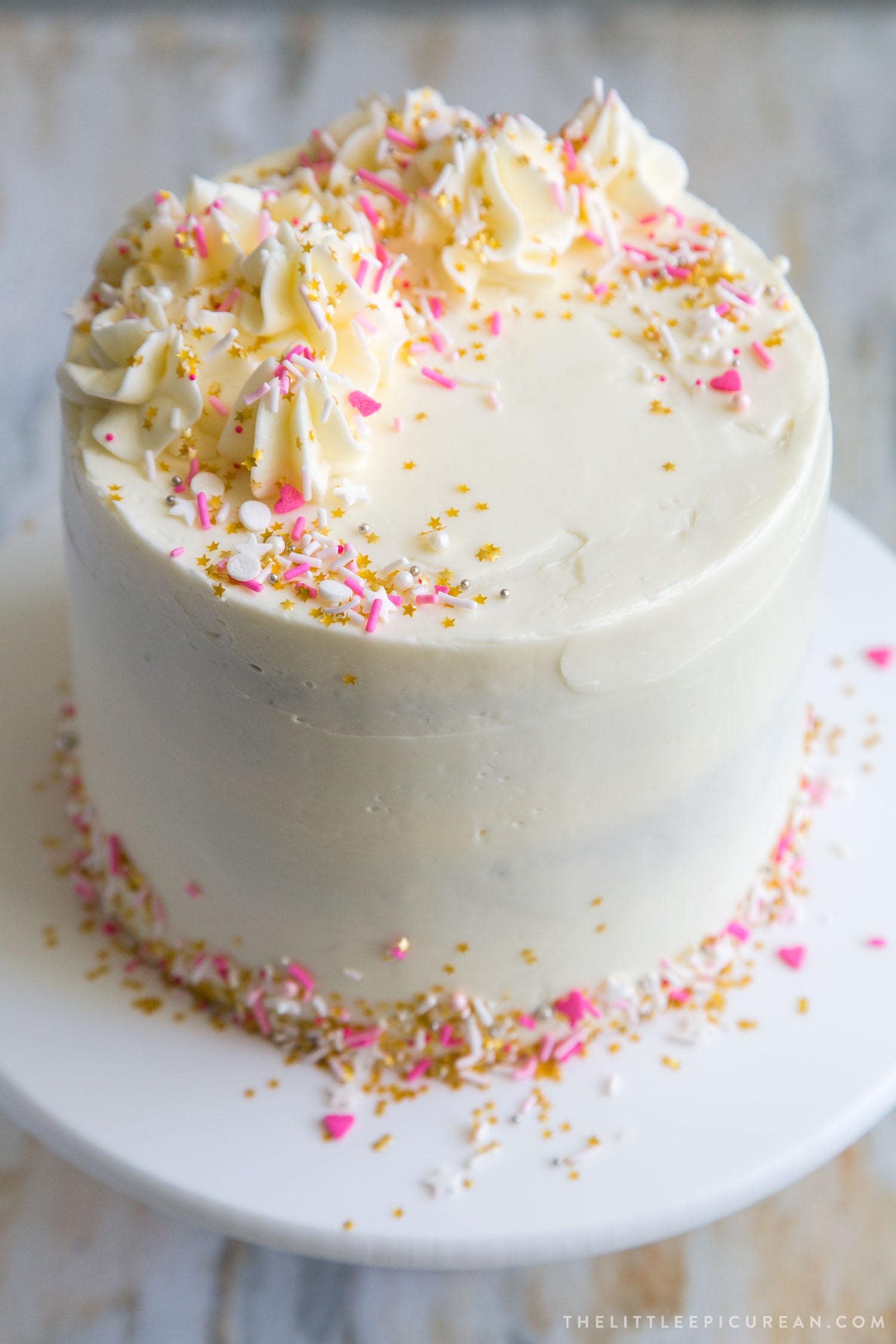 Ginger Grapefruit Layer Cake