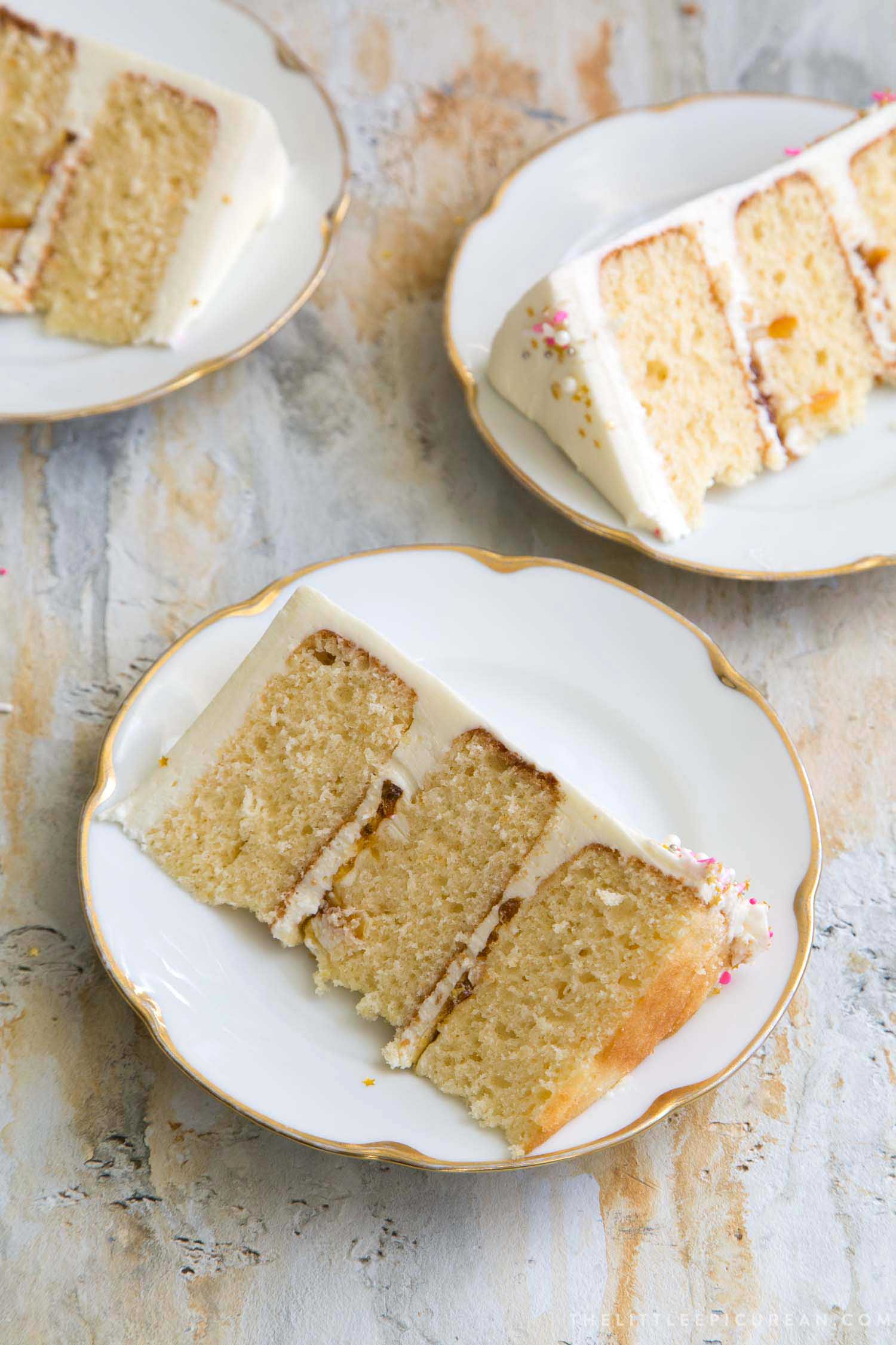 Ginger Grapefruit Layer Cake