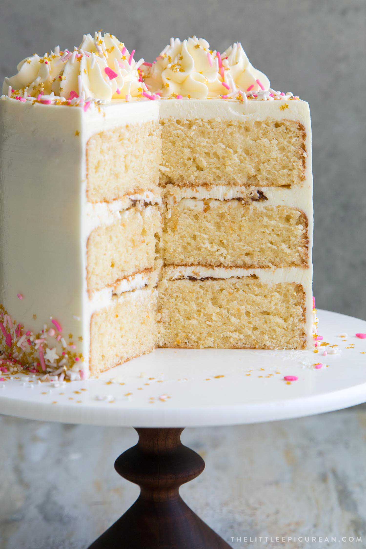 Ginger Grapefruit Layer Cake