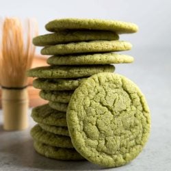 Matcha Sugar Cookies