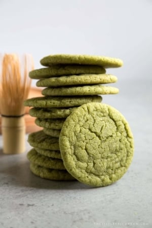 Matcha Sugar Cookies
