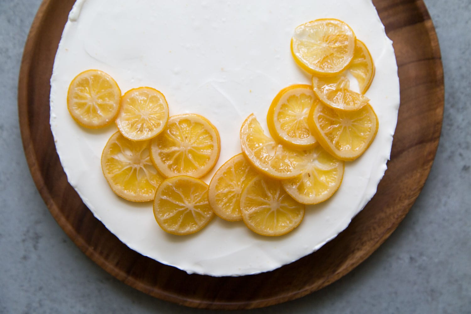 No Bake Greek Yogurt Cheesecake with Gingersnap Crust-image