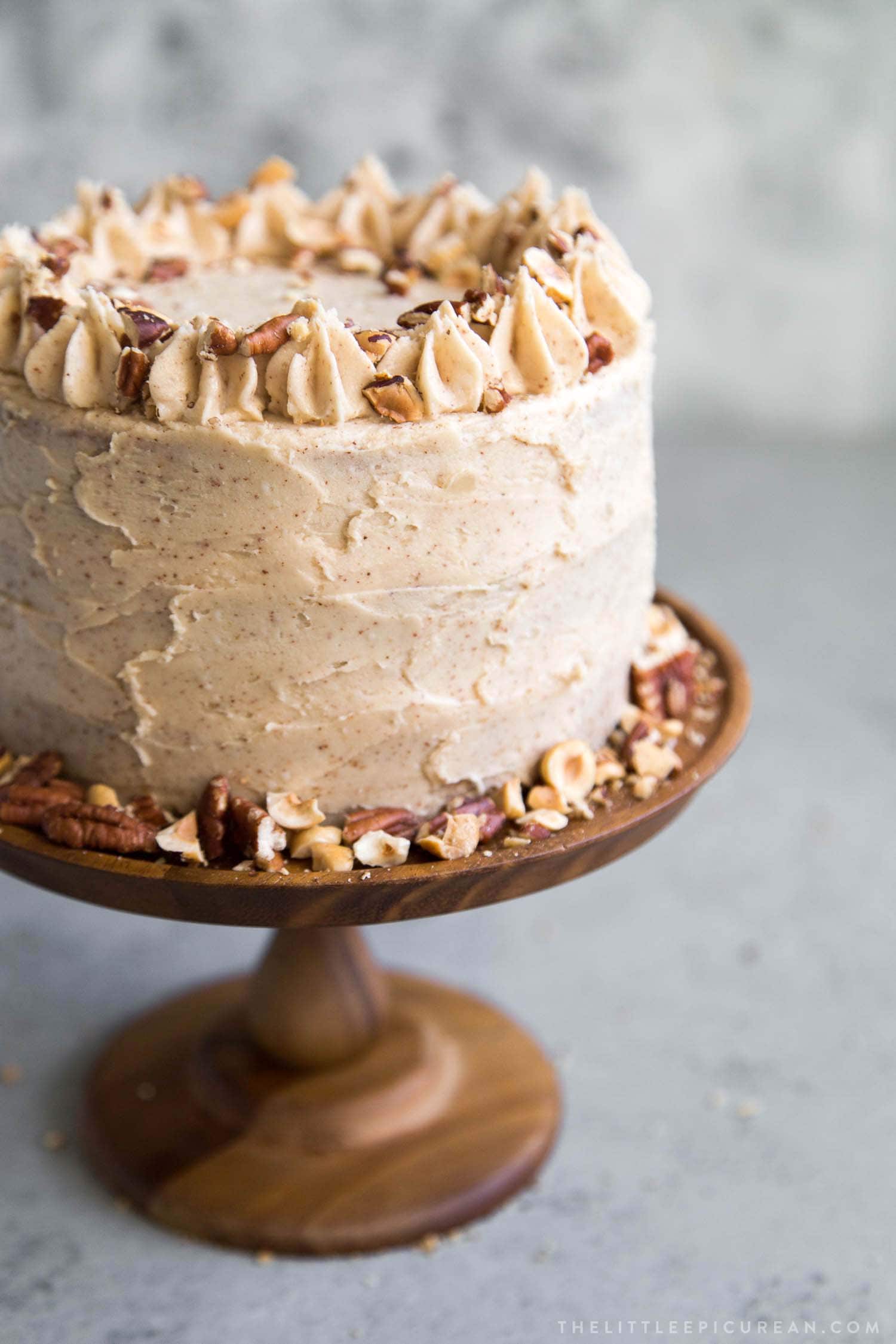 Nutty Espresso Cake with Brown Butter Frosting