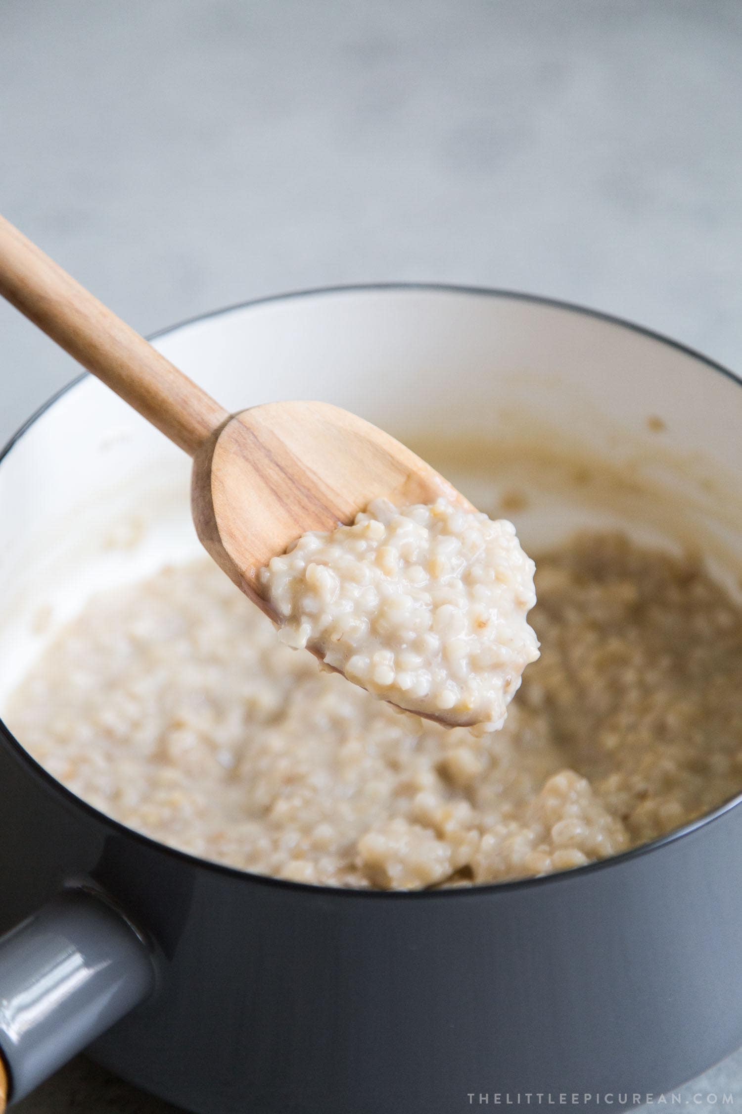 Overnight Miso Barley Oatmeal