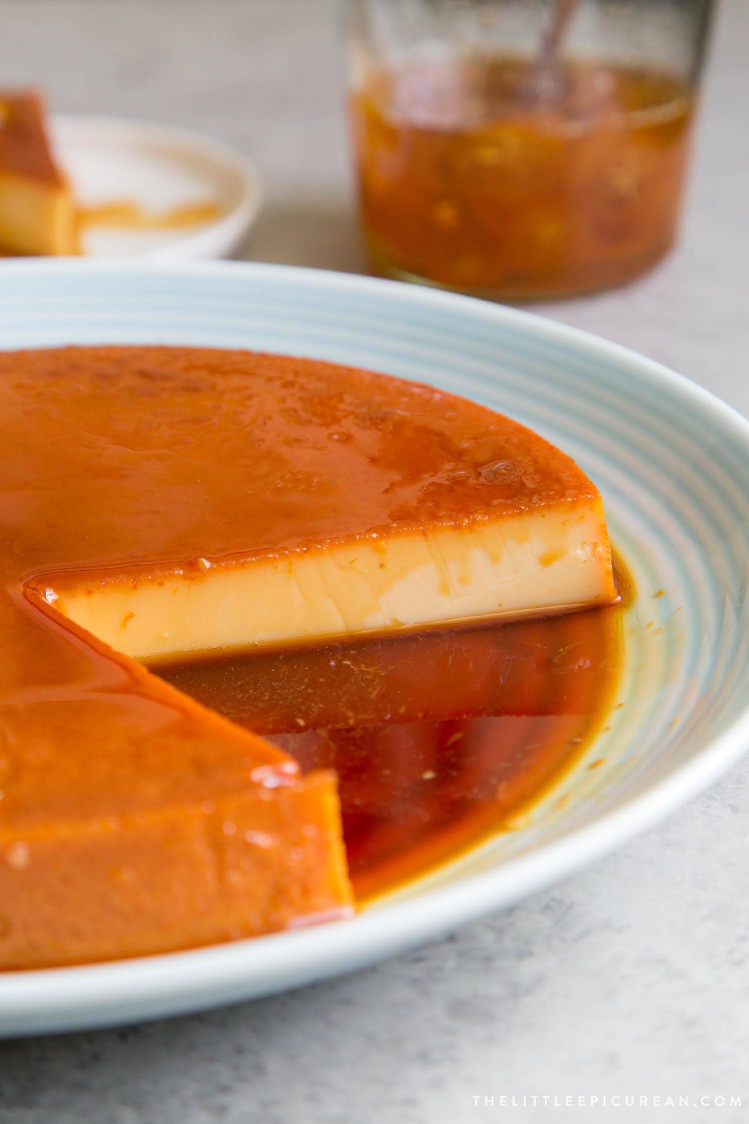 Leche Flan (Filipino Creme Caramel) - The Little Epicurean