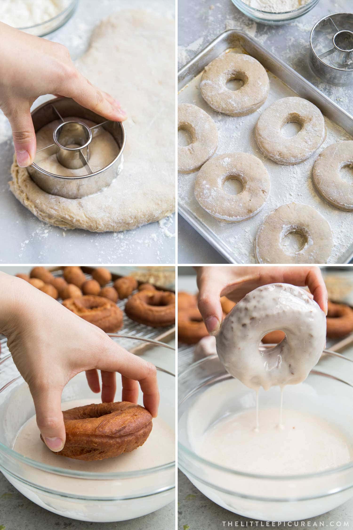 Banana Bread Doughnuts