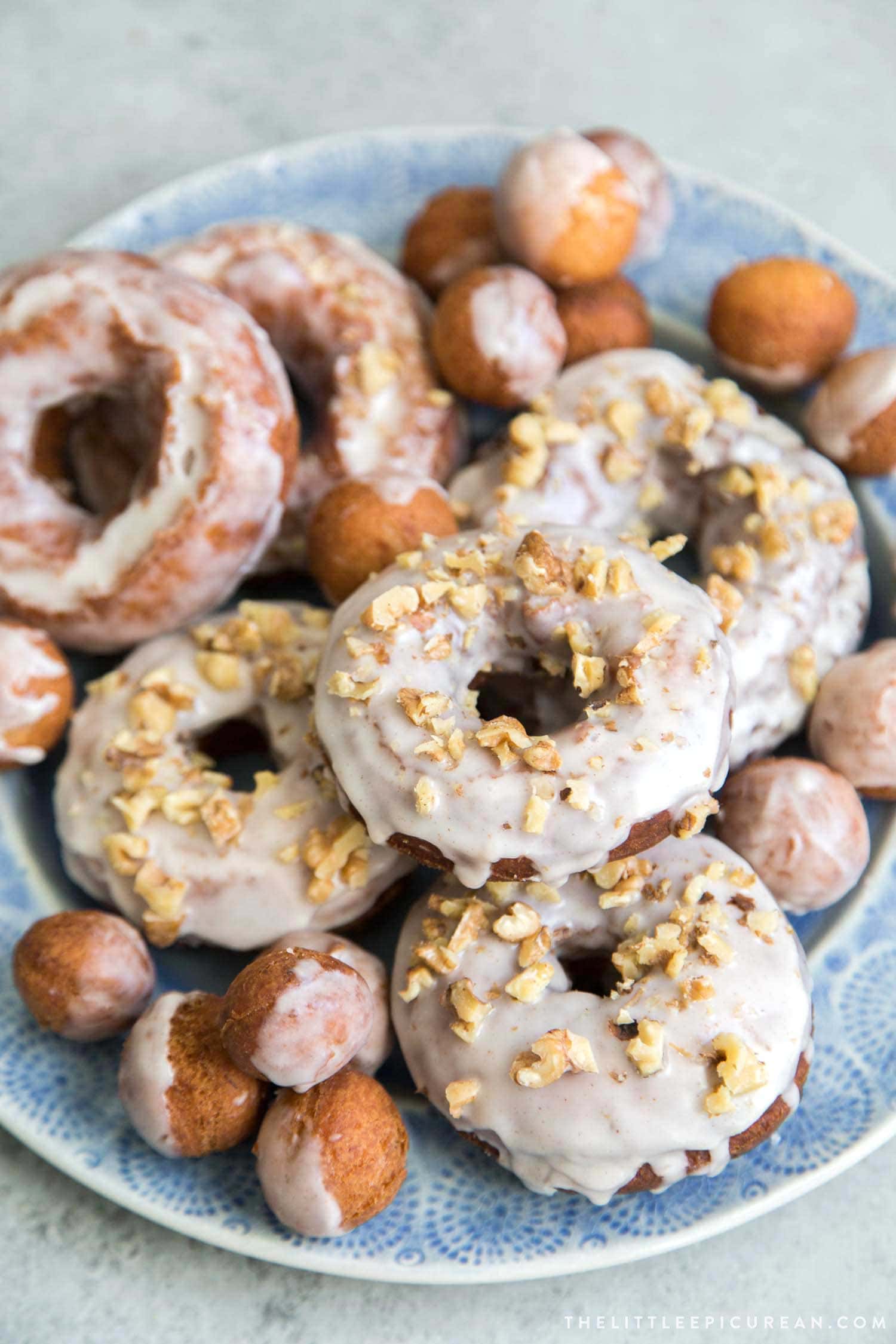 Banana Bread Doughnuts