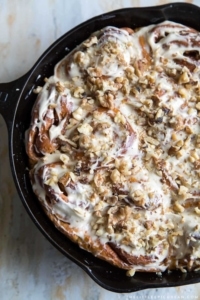 Carrot Cake Cinnamon Rolls