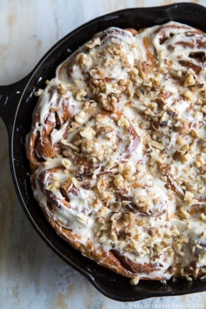 Carrot Cake Cinnamon Rolls
