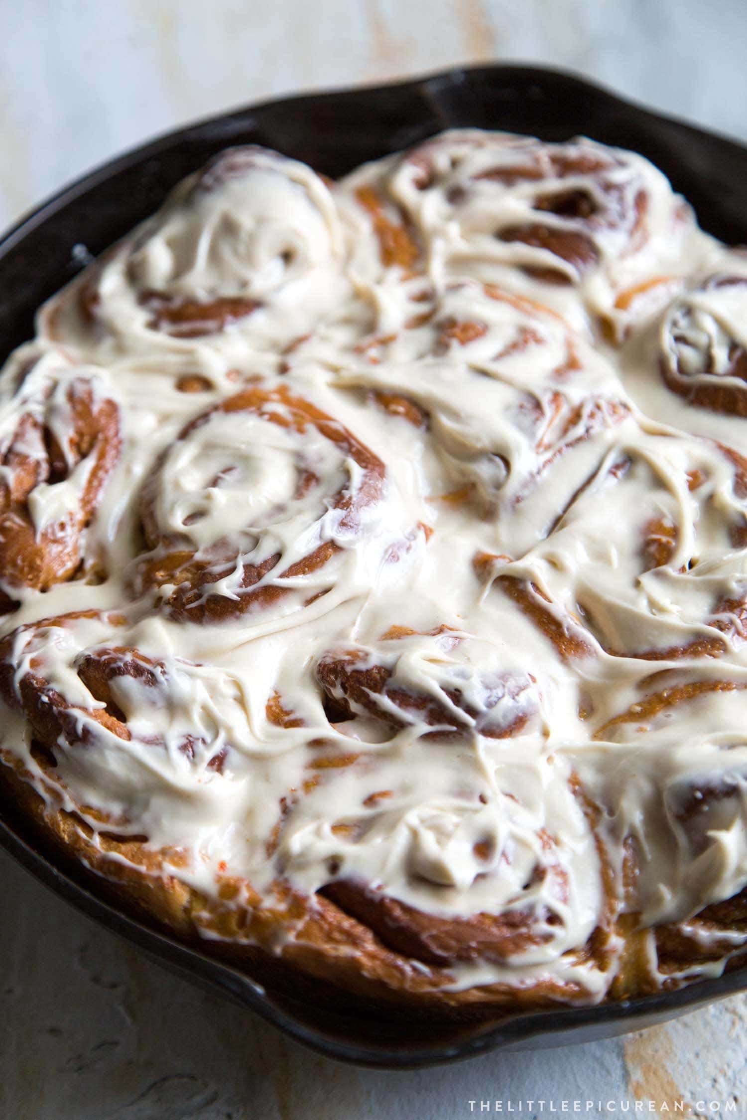 Carrot Cake Cinnamon Rolls