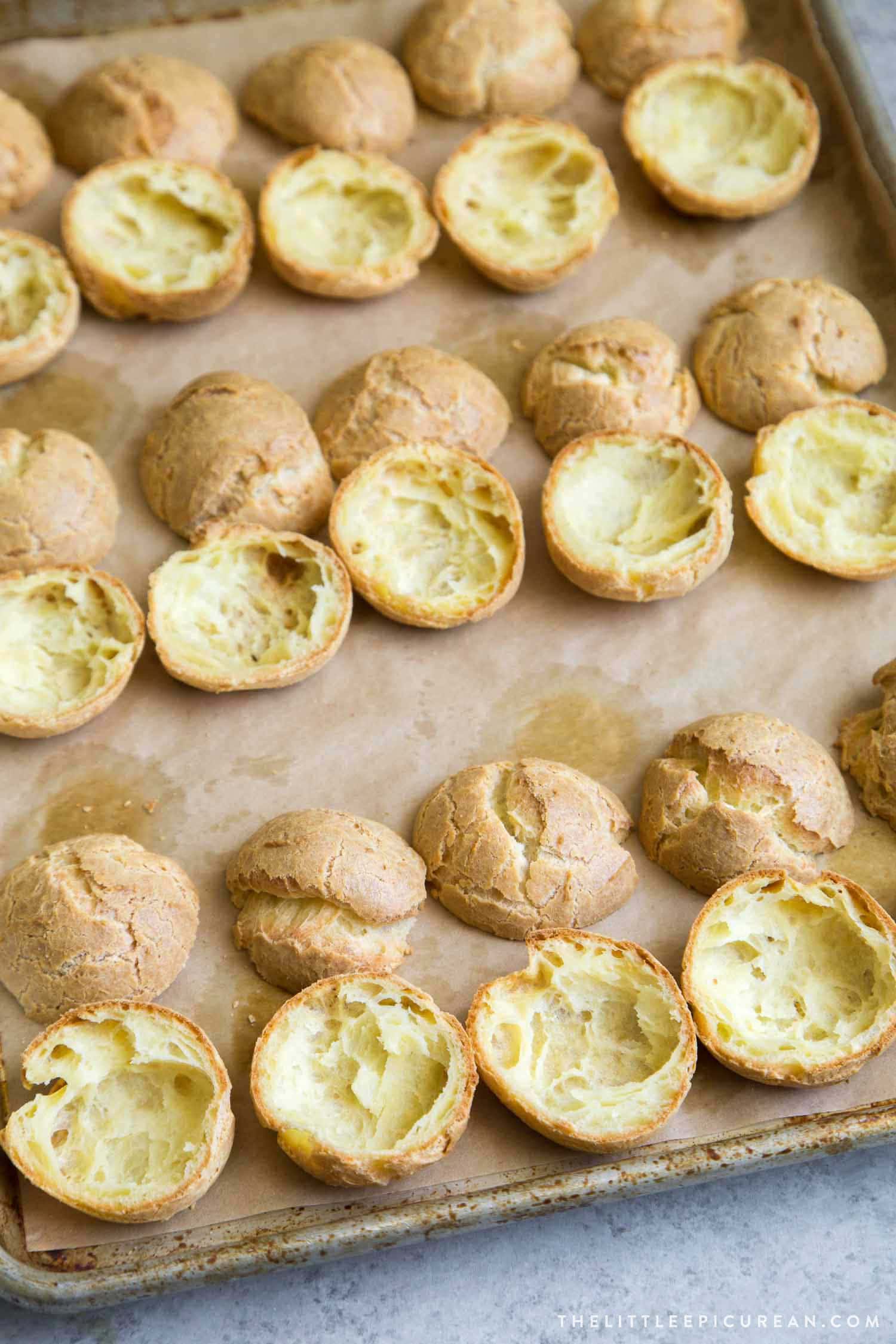 Matcha Cream Puffs