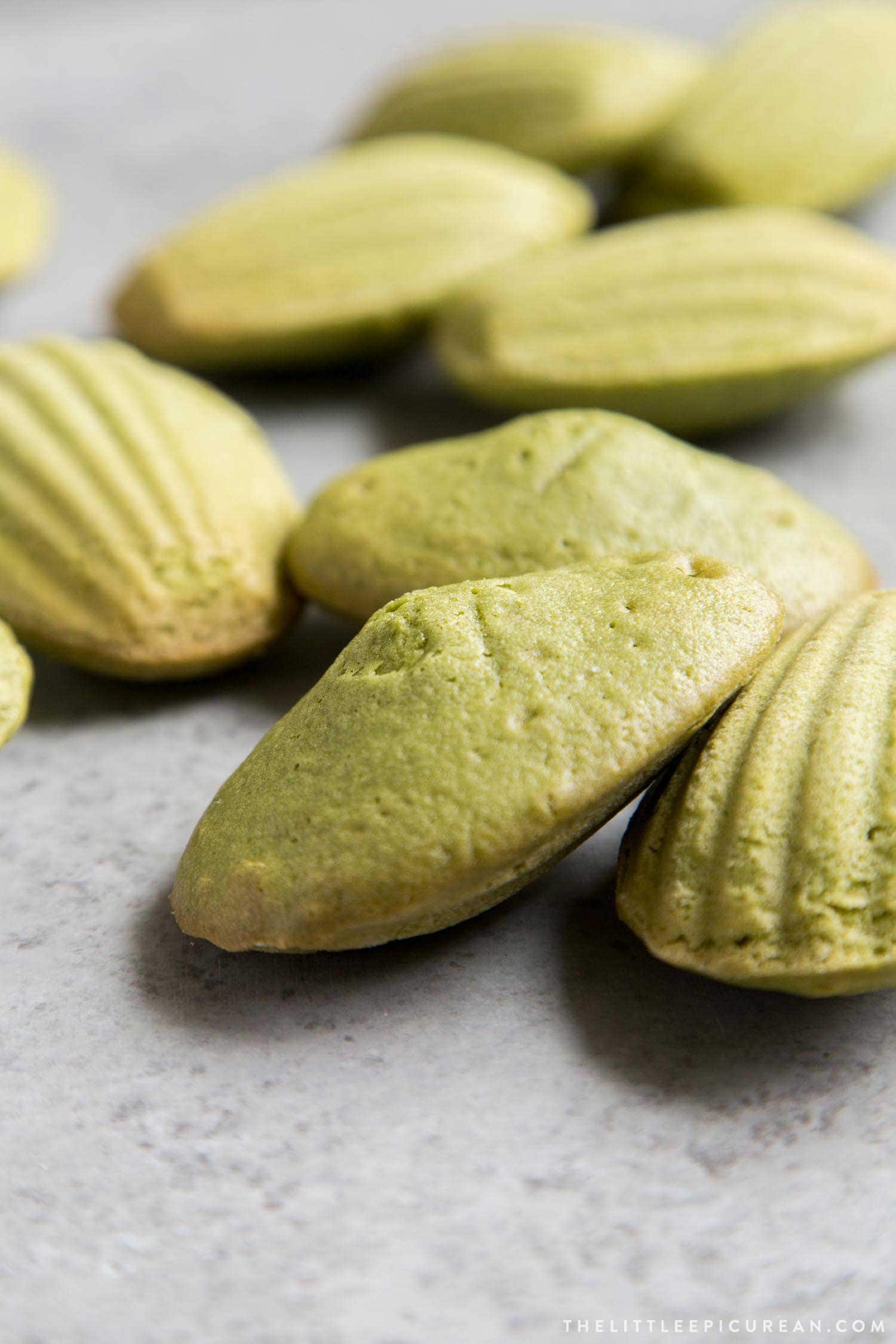 Matcha Madeleines