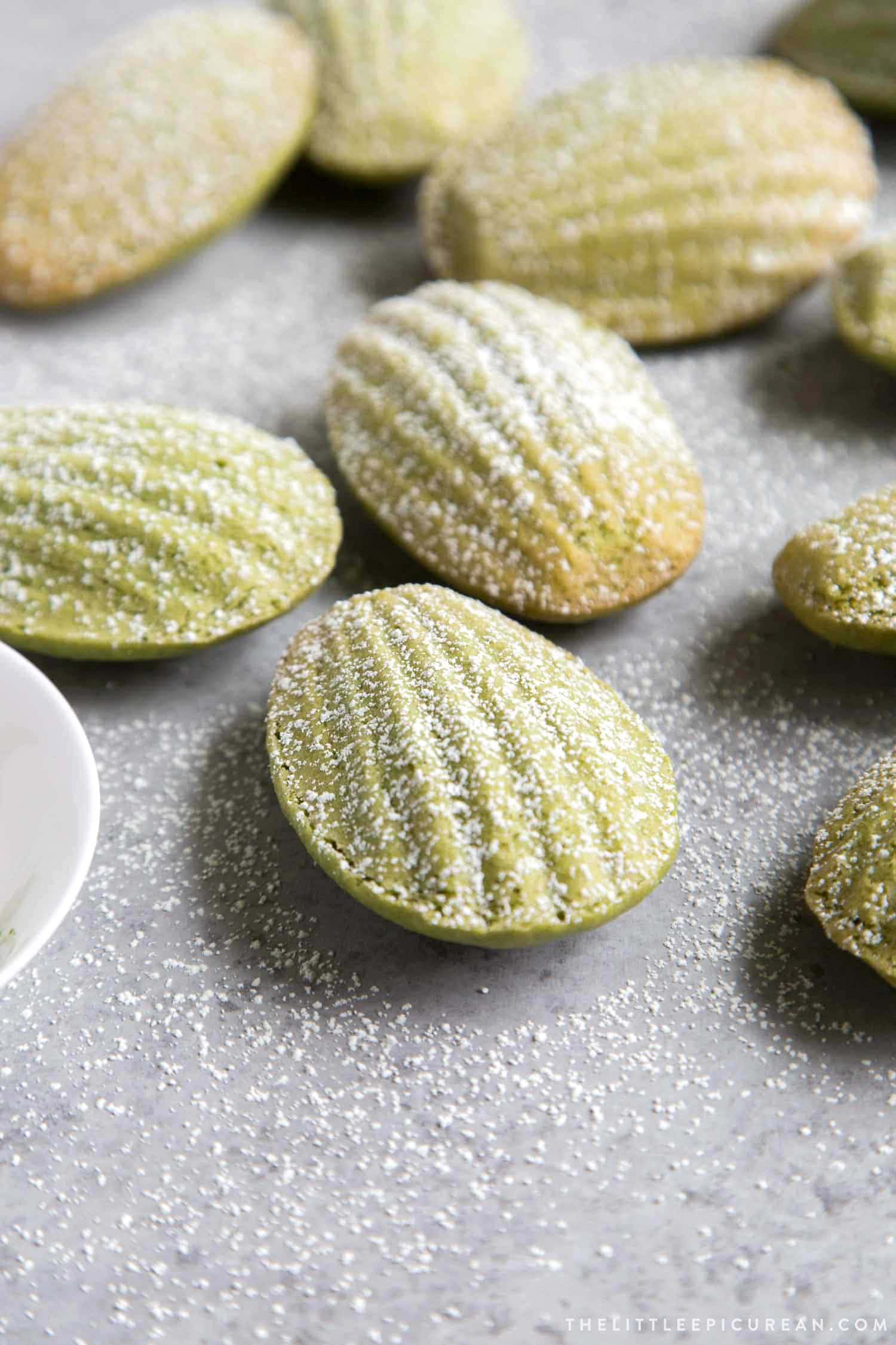 Matcha Madeleines