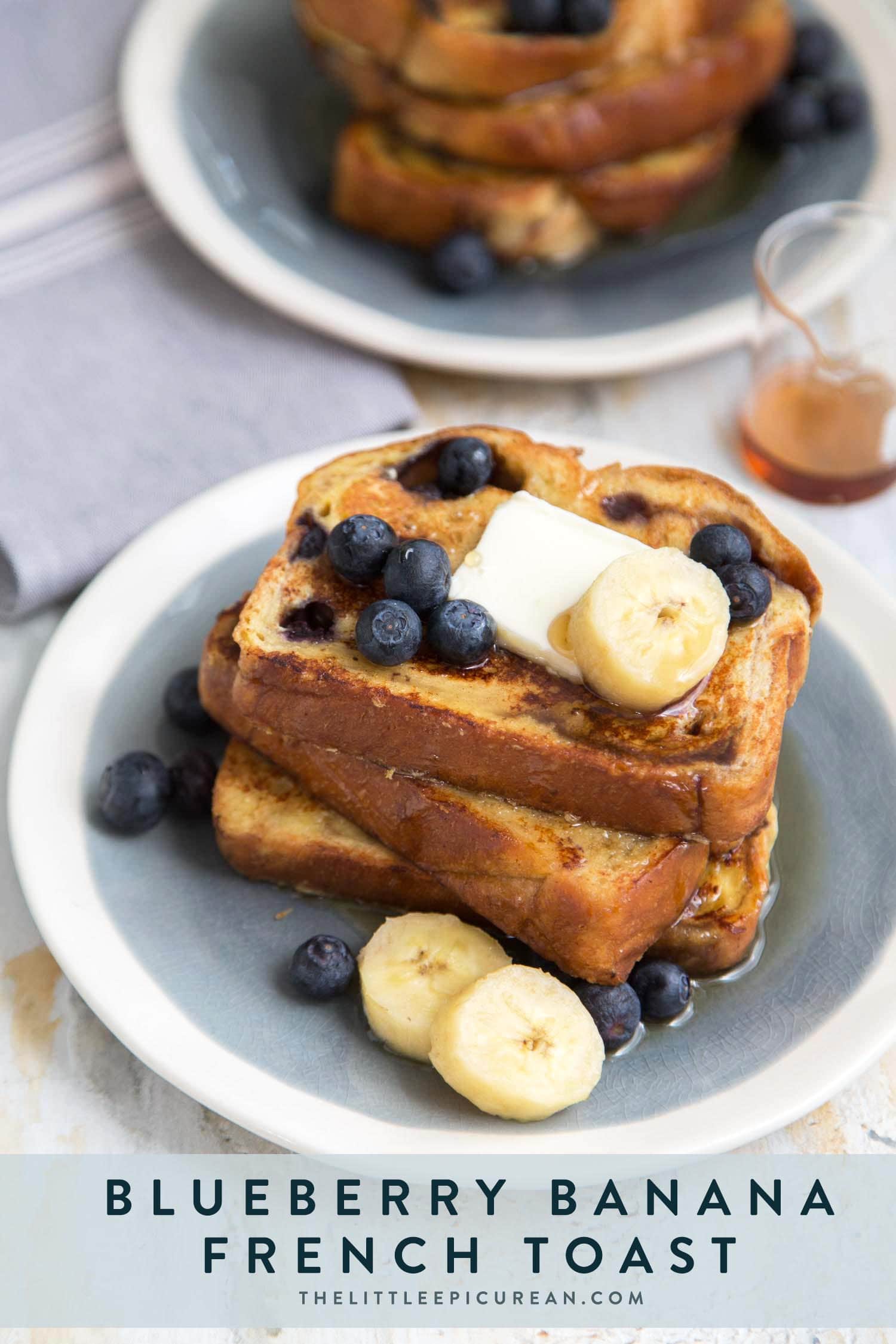 Blueberry Banana French Toast