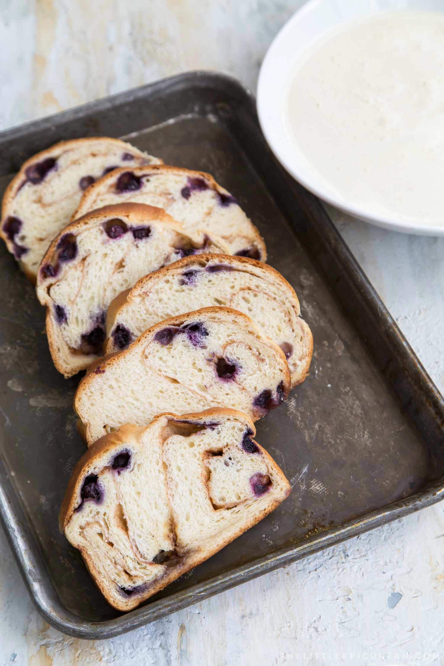 Blueberry Banana French Toast