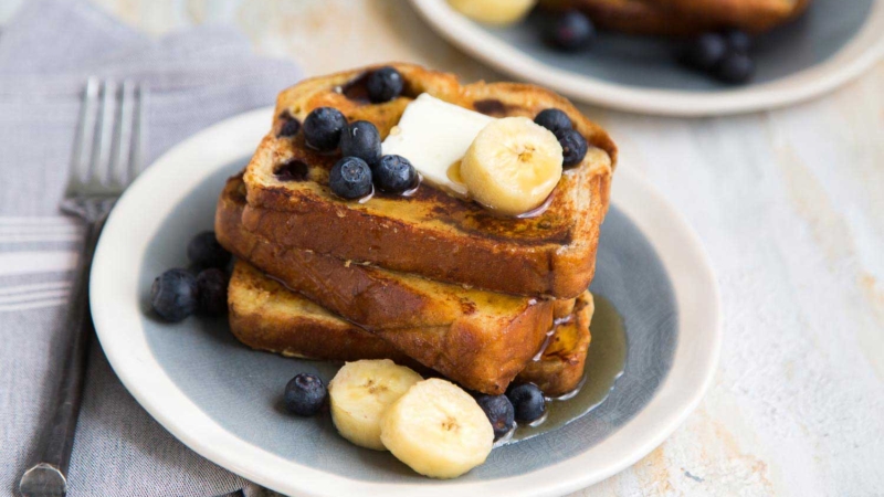 Blueberry Banana French Toast