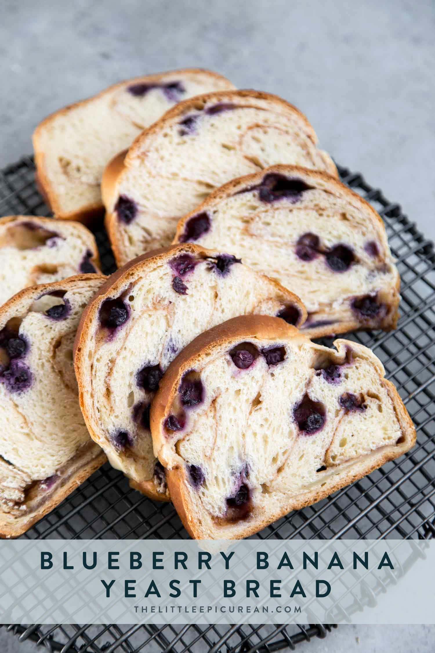 Blueberry Banana Yeast Bread