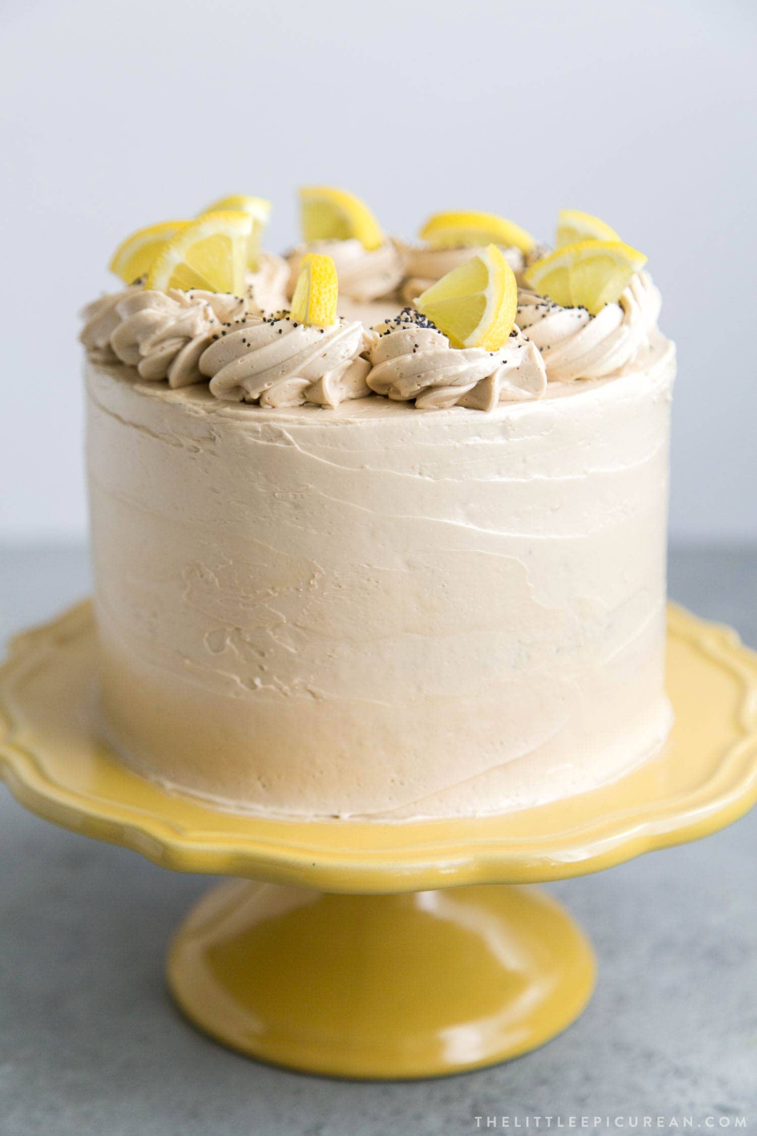 Poppy Seed Lemon Cake