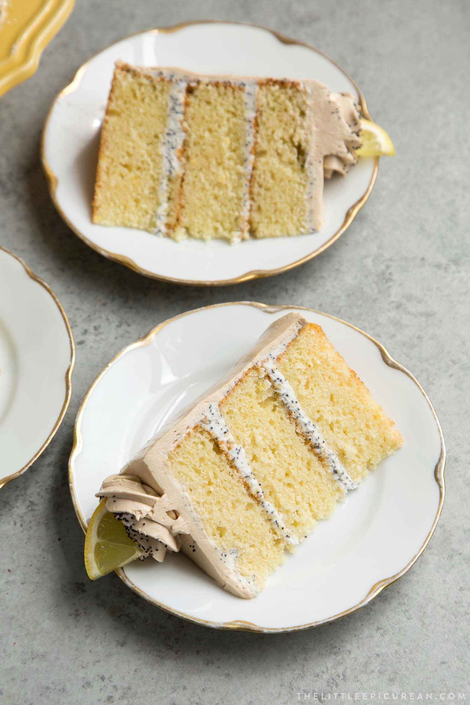 Poppy Seed Lemon Cake