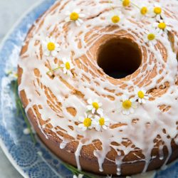 Lemon Chamomile Pound Cake