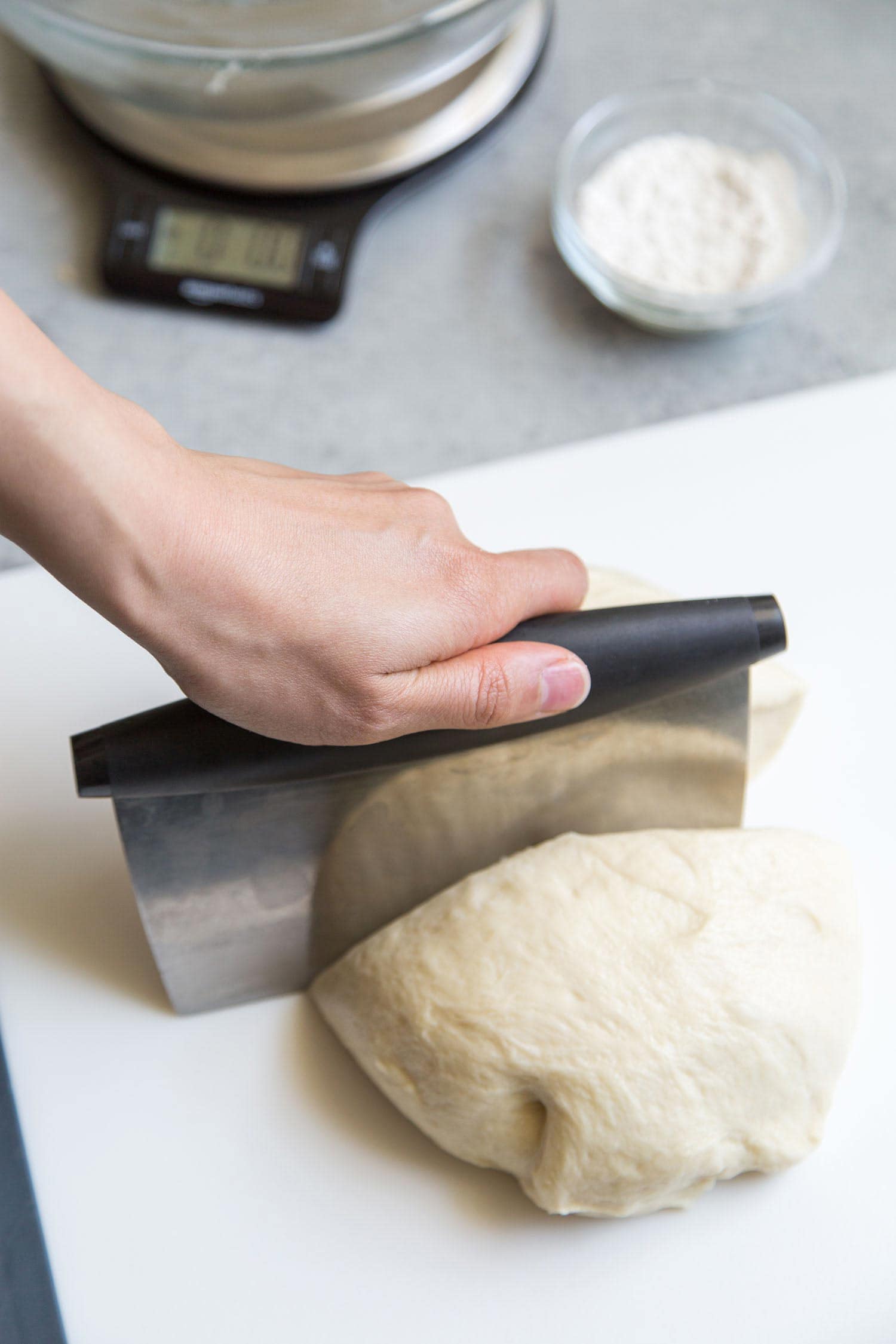 Ube Milk Bread Dough