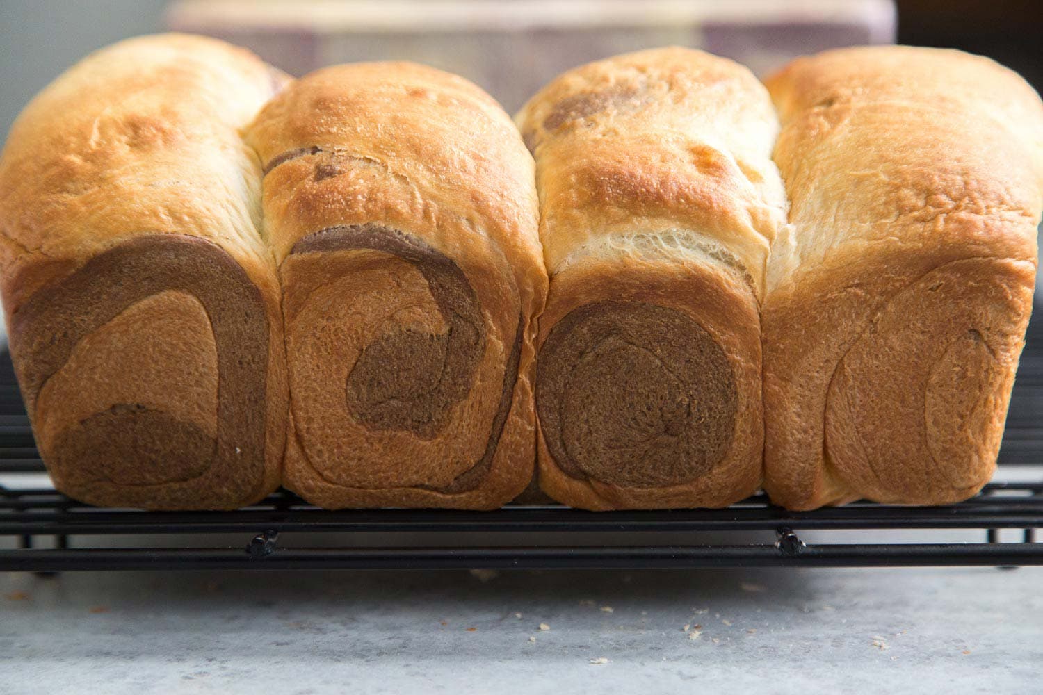 Purple Yam Milk Bread