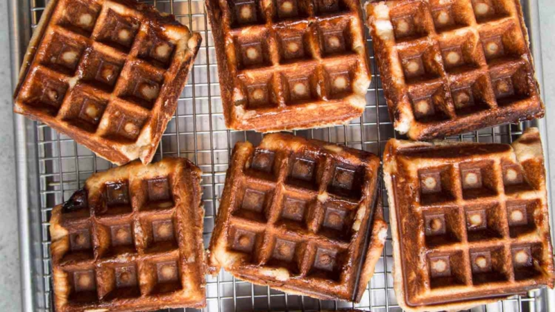 Belgian Liege Waffles