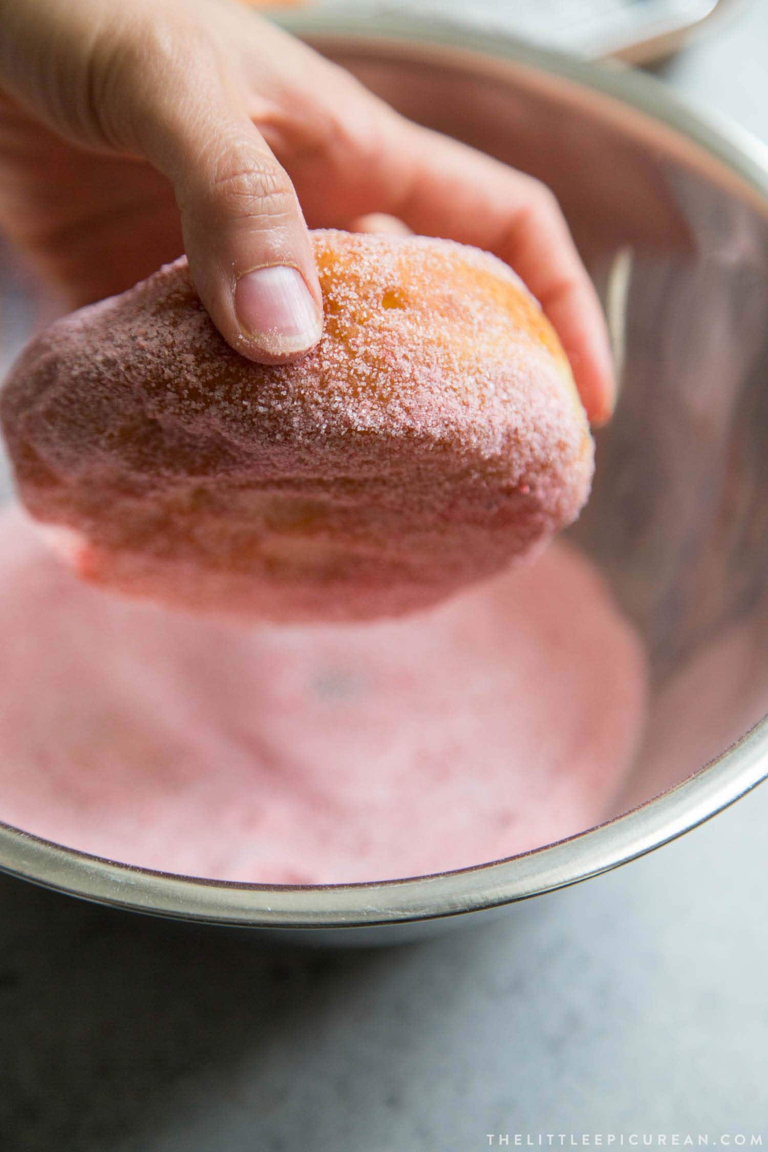 Sugar coated donuts