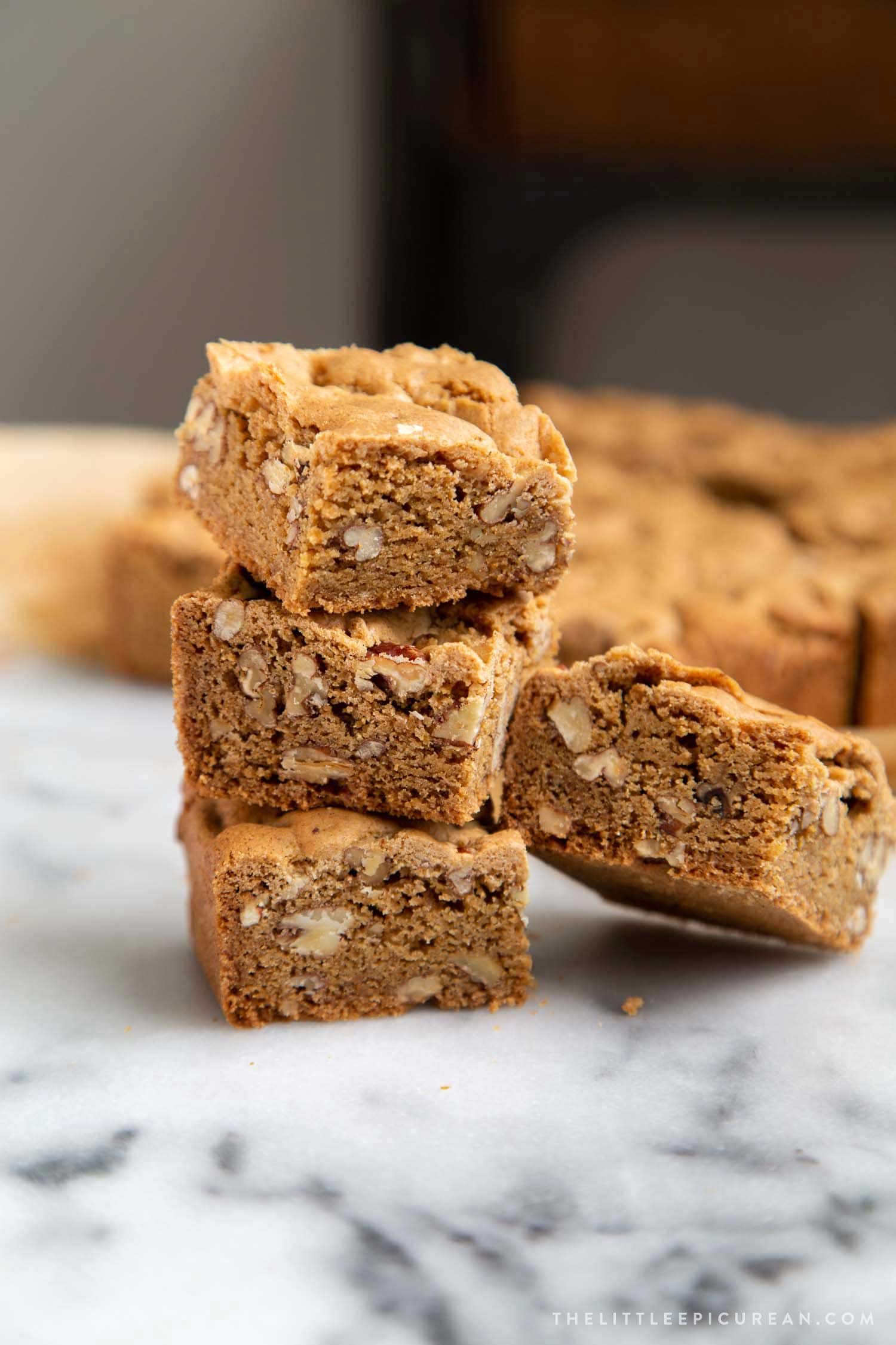 Butter Pecan Blondies