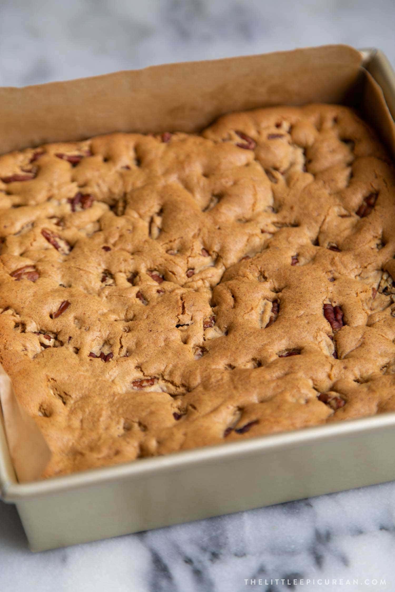 Butter Pecan Blondies