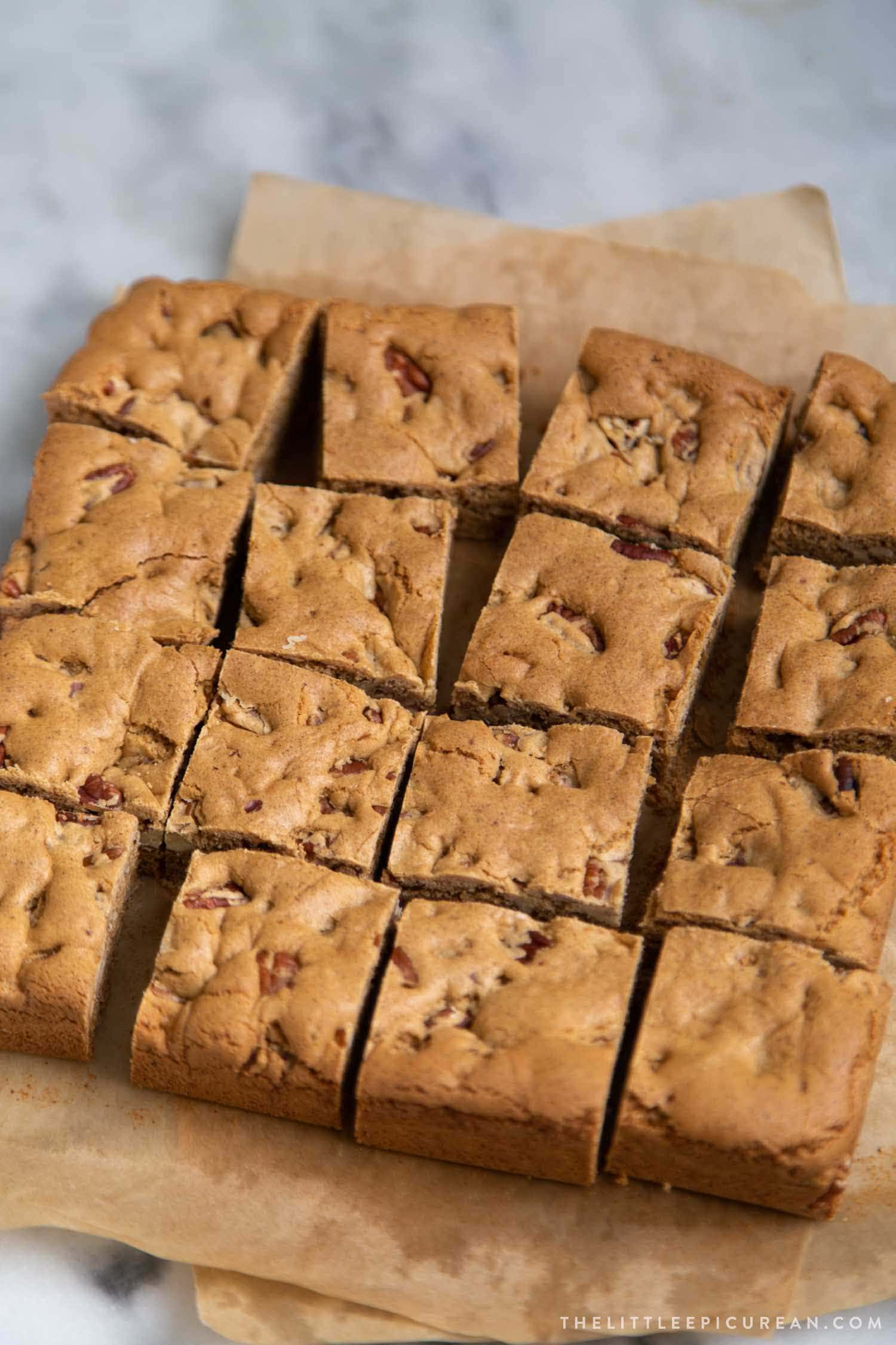 Butter Pecan Blondies