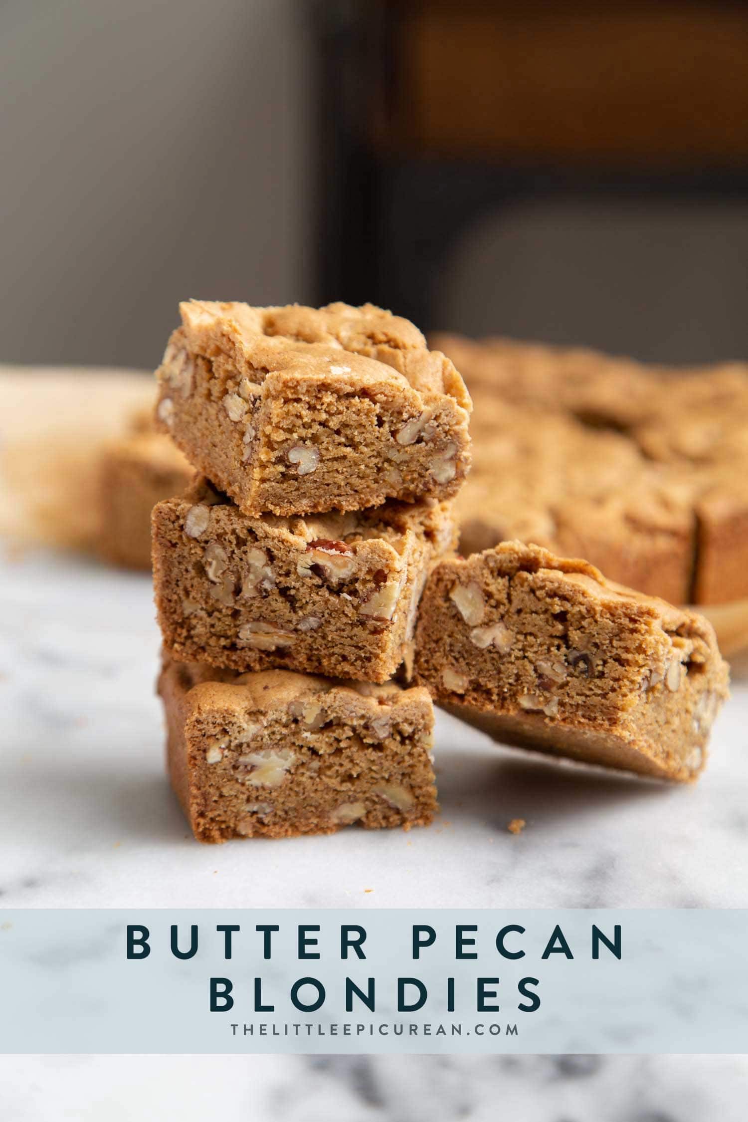 Butter Pecan Blondies