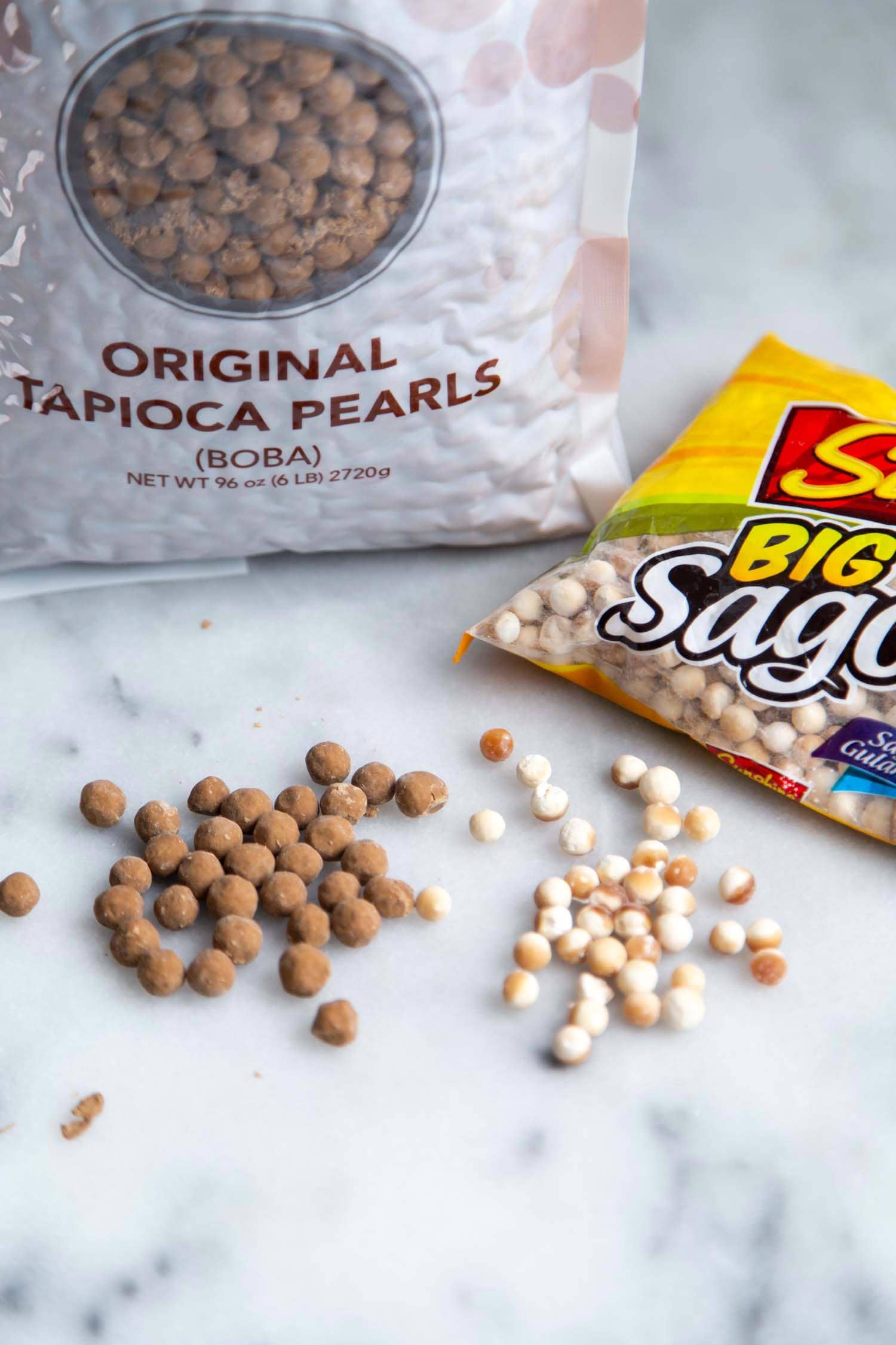Tapioca Pearls versus Sago in Taho Recipe