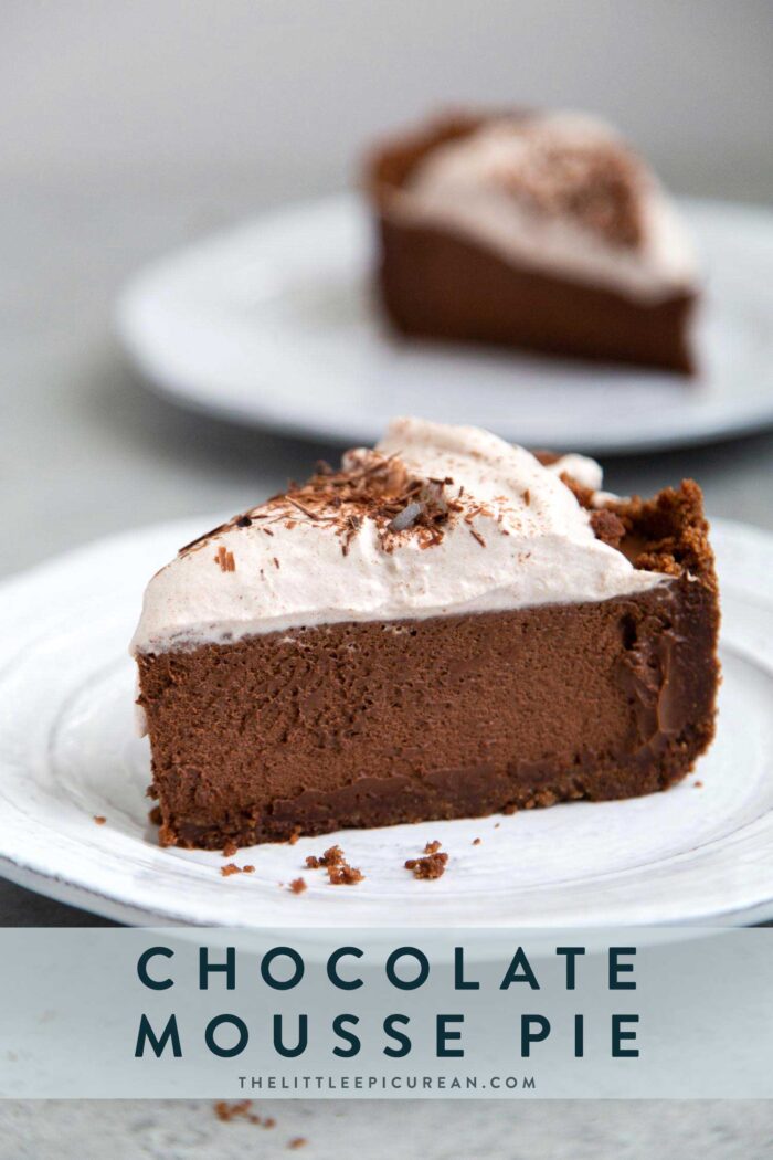 Chocolate Mousse Pie The Little Epicurean