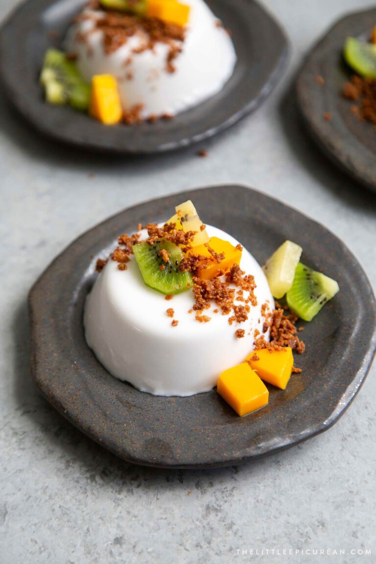 Coconut Panna Cotta The Little Epicurean