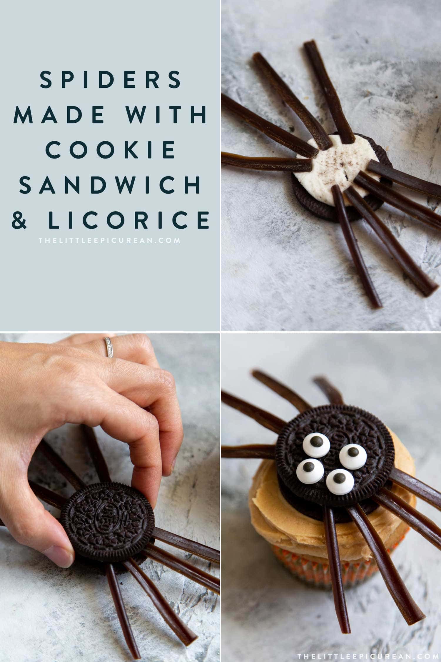 10 Easy to Decorate Halloween Cupcakes. Tutorial includes spiders, bats, monsters, and owls.