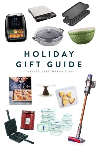 Holiday Gift Guide for Foodies, Cooks, and Bakers #holiday #giftgiving #kitchengadgets #giftguide