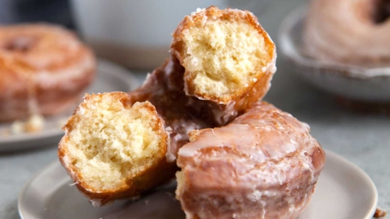 Brown Butter Old Fashioned Donuts. These homemade fried cake donuts are brown butter glazed.
