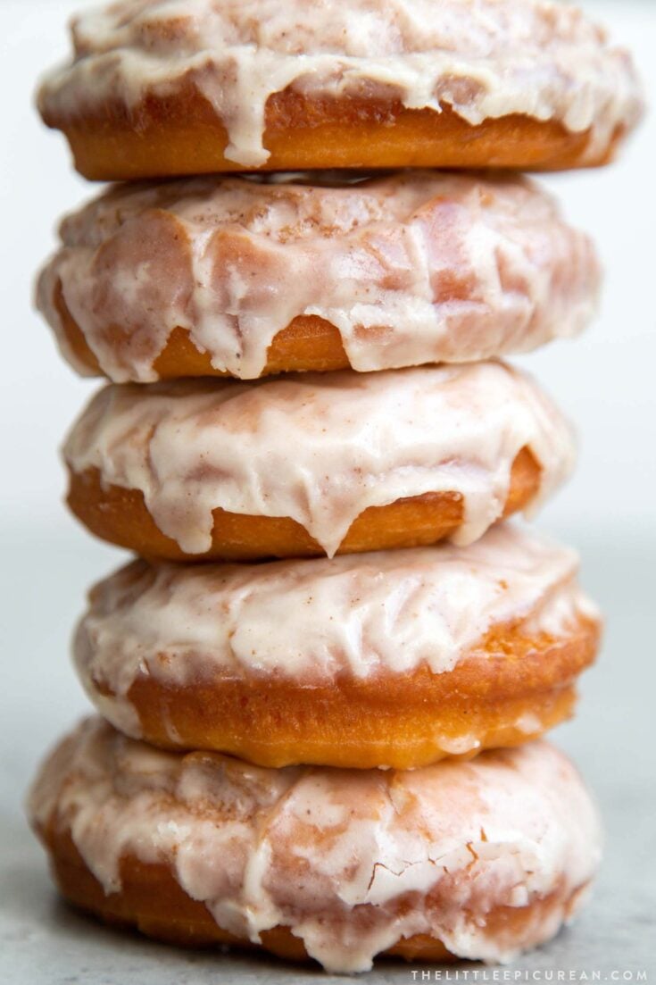 Brown Butter Glazed Old Fashioned Donuts The Little Epicurean