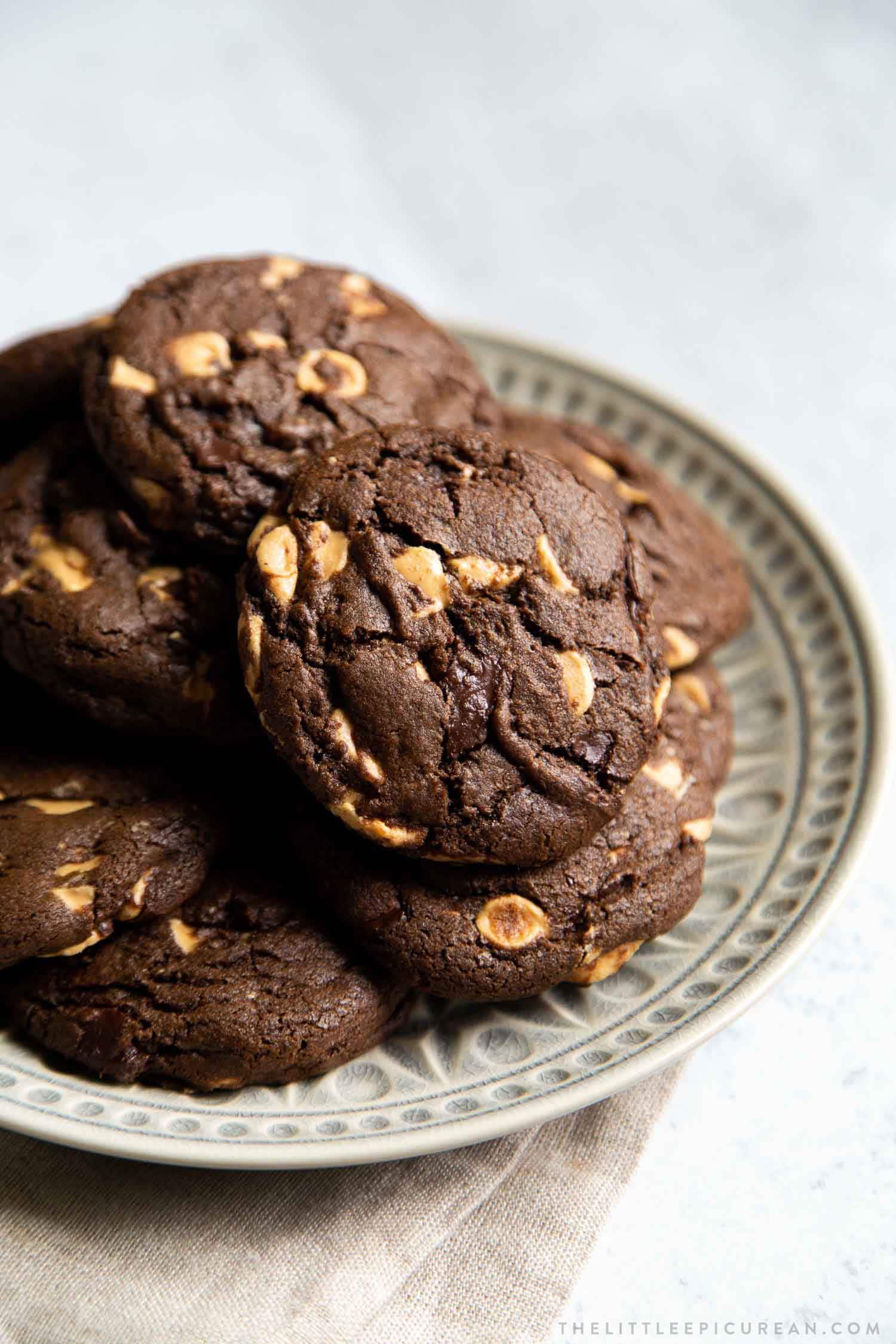 Chocolate Peanut Butter Chip Cookies