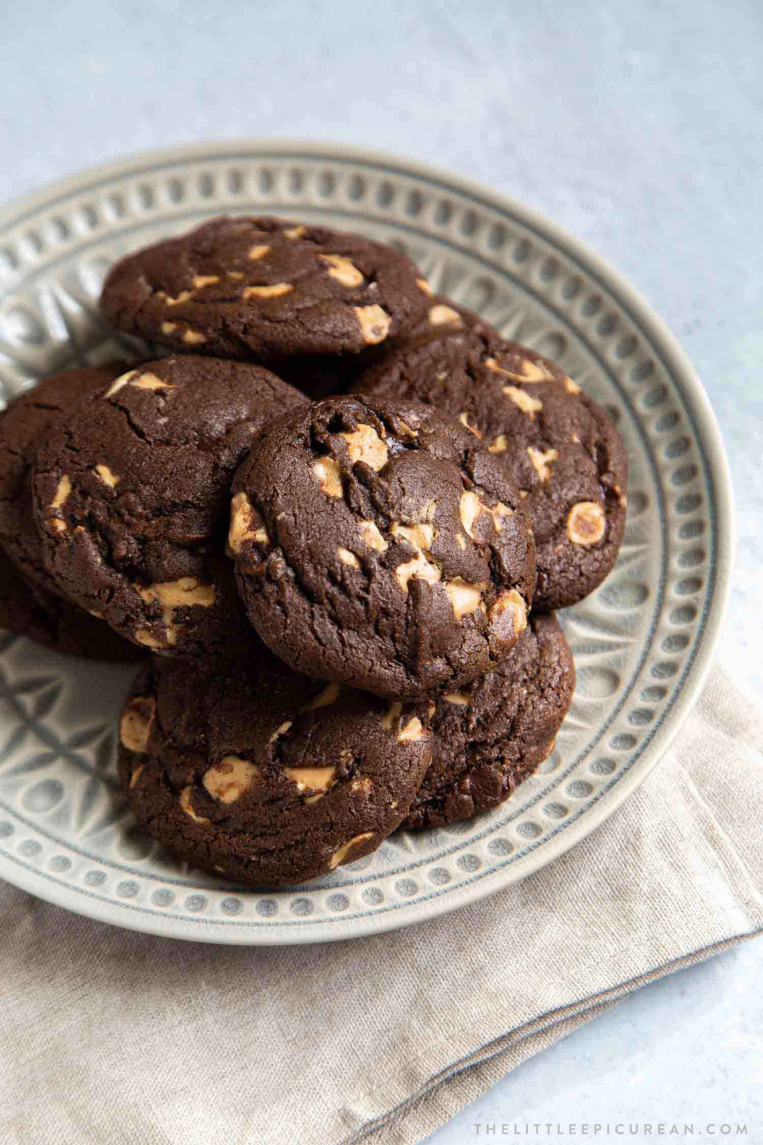 Chocolate Peanut Butter Chip Cookies