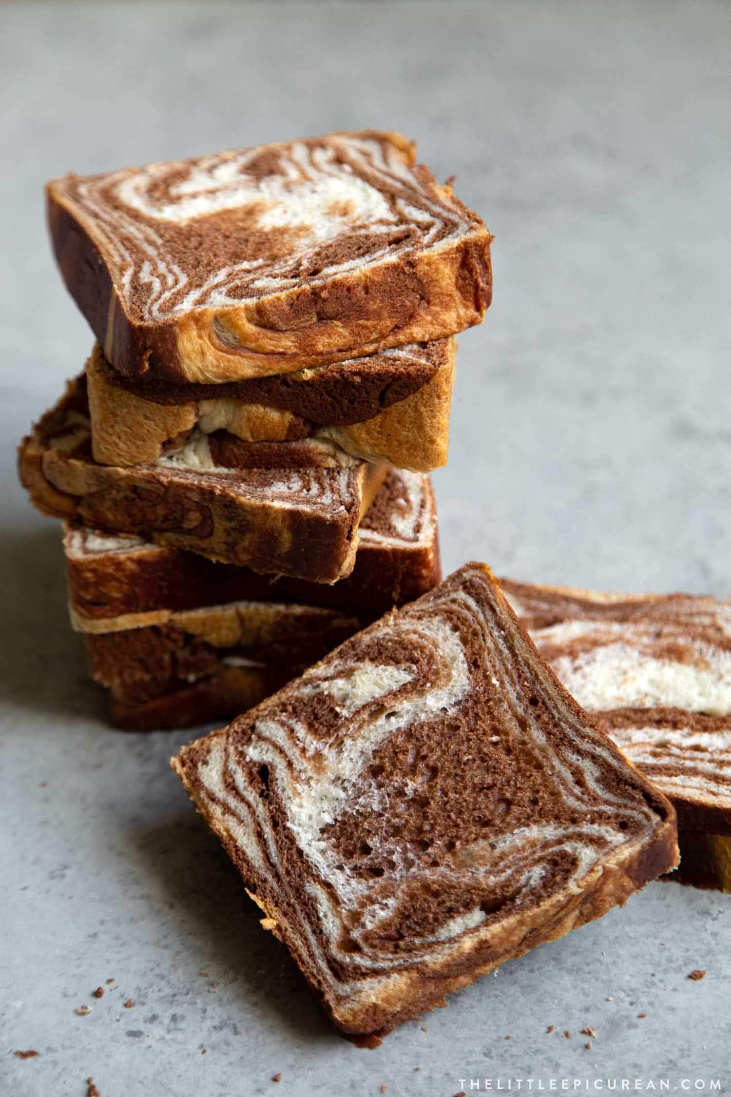 Swirl Chocolate Milk Bread