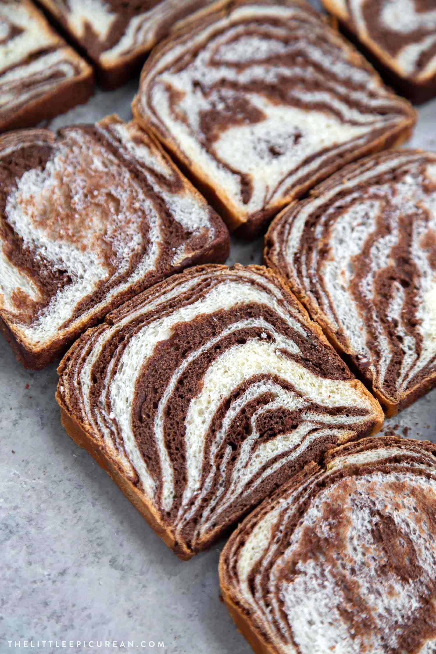 Marble Chocolate Milk Bread