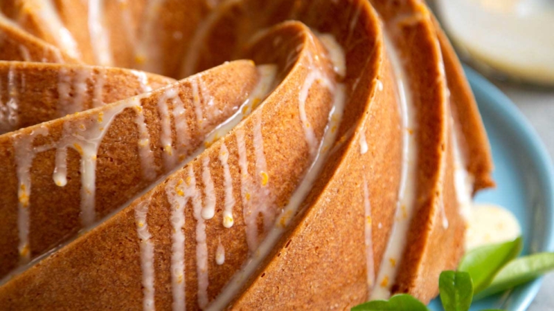 Orange Blossom Bundt Cake