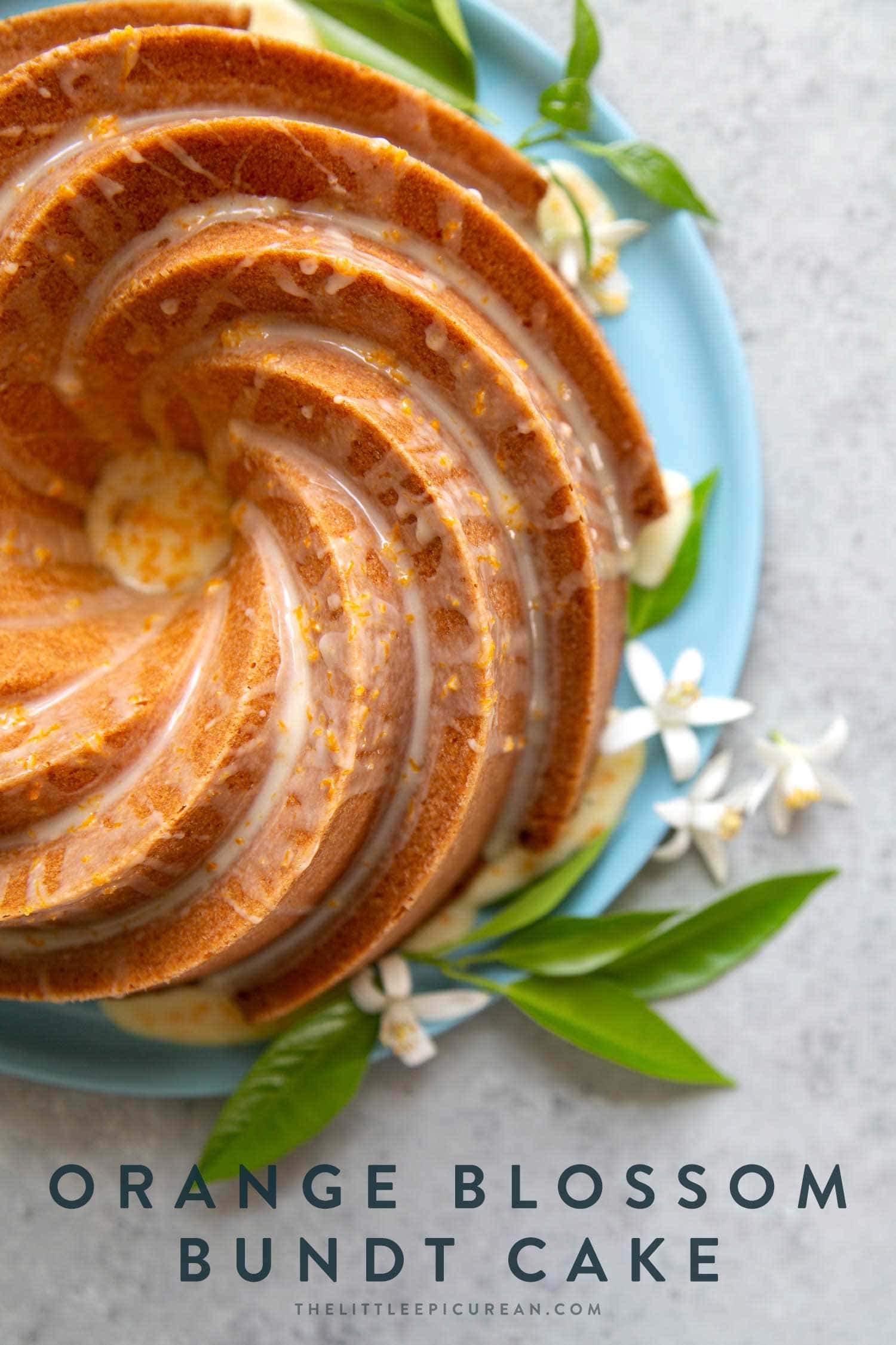 Orange Blossom Bundt Cake