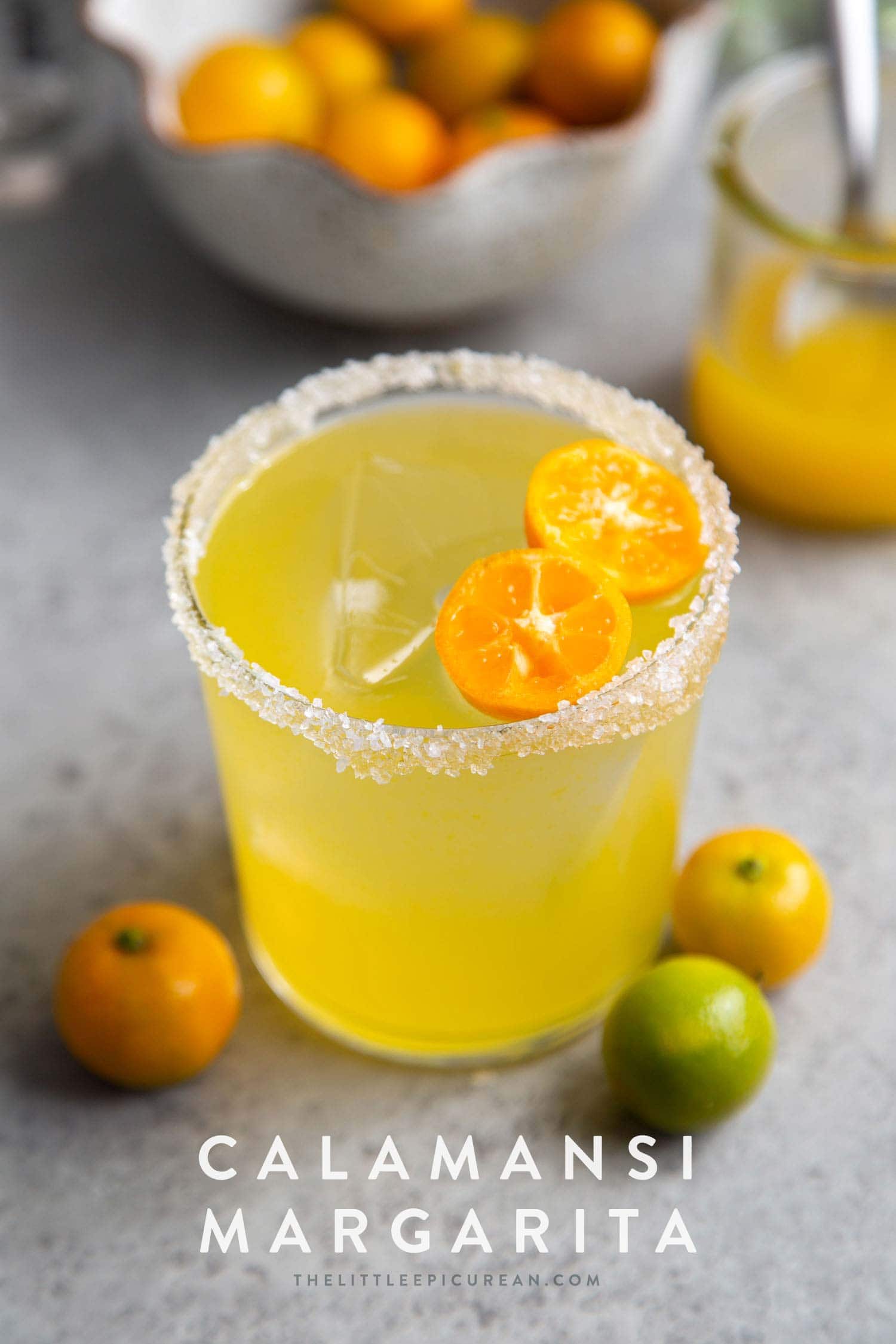 Calamansi Margarita (calamondin)